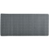 MSV protišmyková podložka do vane Quadro, sivá, 36 × 76 cm