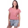 Crop top tričko Edita starorůžové