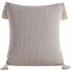 EUROFIRANY DEKORAČNÁ OBLIEČKA NA VANKÚŠ BOHO 3 45X45 CM BÉŽOVÁ