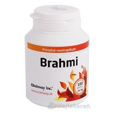 Brainway BRAHMI výživový doplnok, 100 cps