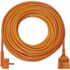 EMOS SK s.r.o. Predlžovací kábel 30 m / 1 zásuvka / oranžový / PVC / 230 V / 1,5 mm2 - P01130