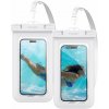 Púzdro Spigen Aqua Shield WaterProof Case A601 2 Pack, biele