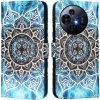 VSETKONAMOBIL 101314 ART Peňaženkový kryt pre TCL 50 Pro NxtPaper BLUE MANDALA