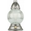 Lampa cintorínska GUĽA DEKOR sklenená 110g d18x30cm