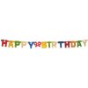 Girlanda HAPPY BIRTHDAY 1,5 m (Ø 11 cm)