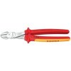 Výkonné bočné frézy 250 mm KNIPEX 74 06 250 - 1000 V. Chrómované, viaczložkové VDE puzdrá 74 06 250