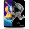 Picasee silikónový čierny obal pre Samsung Galaxy M11 - Astronaut Big