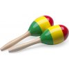 Stagg MRW-29R, dřevěné maracas, reggae