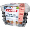 Pyrex Súprava boxov Cook & Freeze Sklo 4x1,5 L