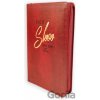Nová zmluva, Žalmy a Príslovia - imitácia kože, tmavočervená so zipsom a zlatorezom - Božie Slovo
