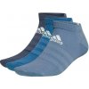 Pánske ponožky Adidas LIGHT LOW 3PP - Pánske nízke ponožky Light Low značky Adidas, v odtieňoch modrej farby, 3 páry v balení. - 3473077