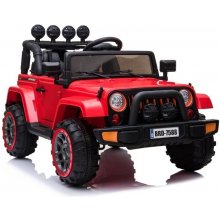 Lean Cars Elektrické autíčko Jeep BRD-7588 4x4 4x45W 1x12V10Ah 2022 červená