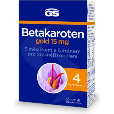 GS Betakaroten gold 15 mg 30 kapsúl