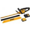 DeWALT DCMHT564P1 18V XR Aku nůžky na živý plot 550 mm, 1x5Ah, nabíječka, nástavec