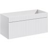 ArtCom Skrinka pod umývadlo ICONIC White 82-100 | 100 cm