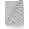 Kvalitex Flanelové napínacie prestieradlo 90x200cm svetlo sivé