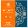 SPINCARE DENSITY 12 Inch 400g Polythene Outer Vinyl Record Sleeves 50ks