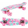 Pennyboard s LED kolieskami Flowers