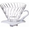Hario V60 - 02 Glass Drip - sklo - Biela