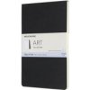ART LARGE SKETCH PAD BLACK (Moleskine)(Pevná)