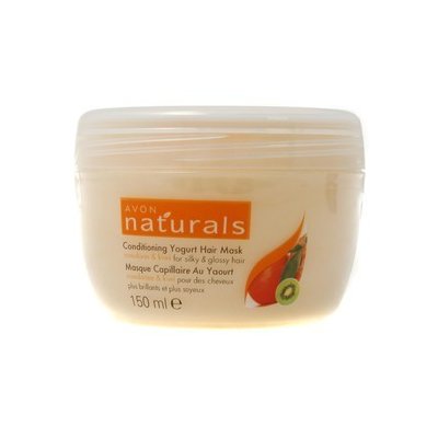 Avon Naturals vyživující jogurtová maska na vlasy s kiwi a mandarinkou 150  ml — Heureka.sk
