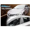 Deflektory - protiprievanové plexi Renault Talisman 4D od 2016 (+zadné)