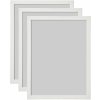 Rám na fotografie IKEA biely drevený 30x40 cm, sada 3 ks