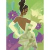 Komar Plagát Disney Princess Tiana in Green 30 x 40 cm