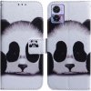 VSETKONAMOBIL 52667 ART Peňaženkový kryt Motorola Edge 30 Neo PANDA