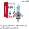 AMiO Halogénová žiarovka 12V Super White 1ks prevedenie: H4 12V 60/55W Super White