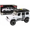 Biele terénne auto so zvukom a svetlami, model 1:14