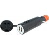 Automobilový napájací zdroj; USB A zásuvka x2; 5V/2x2,5A