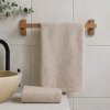 EVENIT Bambusový uterák, osuška ARIA kávový kávová Bavlna/Bambus 50x100 cm