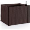 STEFANPLAST Samozavlažovací kvetináč NATURAL DELUXE 43x43x33cm moka