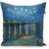 Sablio Vankúš Hviezdna noc nad Rhônou - Vincent van Gogh - 50x50 cm