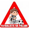 abenys nálepka na auto - FUTBALISTA NA PALUBE