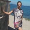 Yakuza dámske šaty No Victim GKB 23122 rabbit