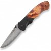 DELLINGER Hunter Poplar Burl Lovecký zavírací damaškový nůž