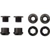 Skrutky do prevodníka WOLF TOOTH Chainring Nuts and Bolts čierna 4ks