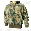 Mikina maskáčová LOSHAN Oak softwood 9006 3D zateplená (pánska úpletová mikina cez hlavu s kapucou - dubovo ihličnatý les)