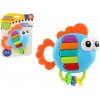 Teddies Chrastítko Kousátko Ryba piánko se zvukem, světlem