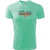 Cycling ekg - Pánske tričko Fantasy športové - 3XL ( Mätová )