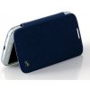 Flip Star kožene puzdro Samsung i9500 SIV (S4) Blue