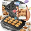 Sendvičovač Adler Europe sendvičovač na oriešky, koláčiky 3071 čierny 1200 W