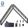 Digitálne piano prenosné skladacie 130cm + 88 kláves + BT + Li-ion + Stereo reproduktory