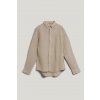 Gant košeľa slim linen dry sand