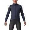 Castelli Perfetto RoS 2 Convertible Jacket, Belgian blue Veľkosť: M Pánska vetru a vode odolná bunda s odopínacími rukávmi