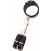 Putá na ruky GP PREMIUM HANDCUFF WITH HOOK black