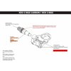 Náhradní osa LOOK Keo 2 Max D12V37 - Left Axle