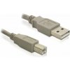 Delock USB kábel USB 2.0 USB-A zástrčka, USB-B zástrčka 1.80 m sivá 82215; 82215